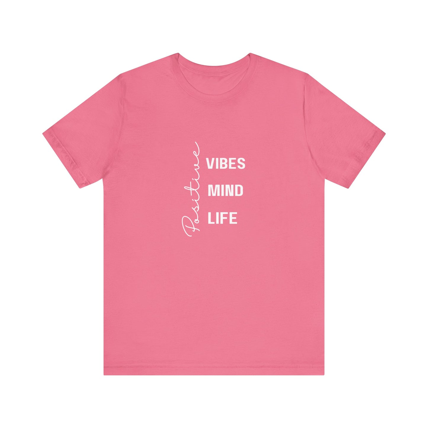 Positive Vibes- Unisex Jersey Short Sleeve Tee