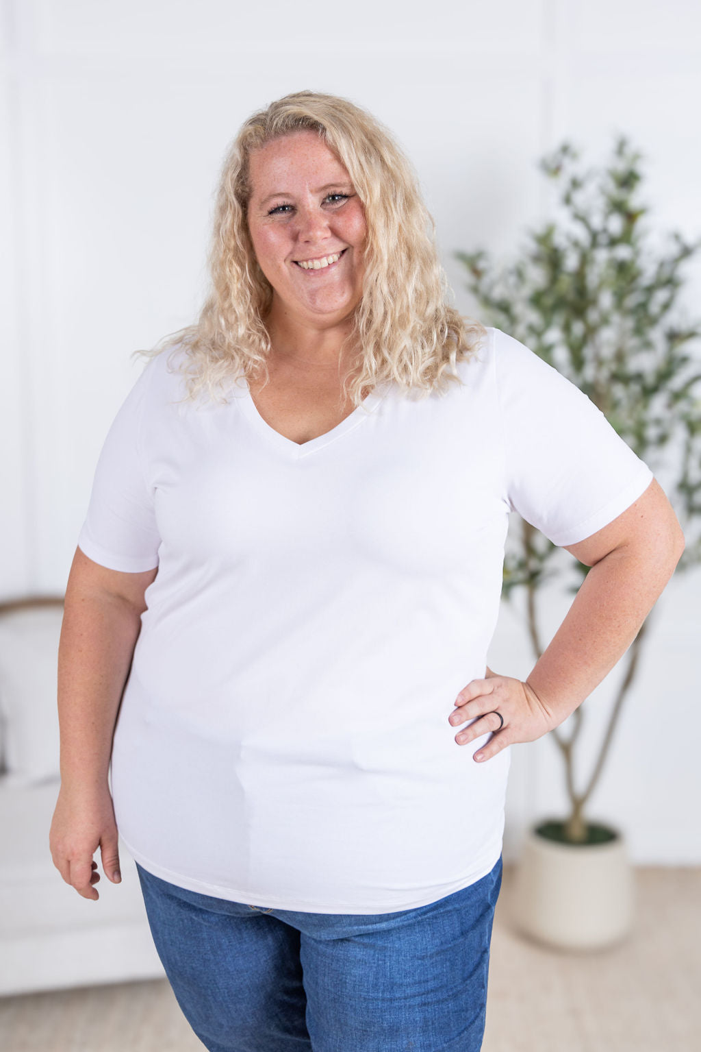 IN STOCK Olivia Tee - Solid Colors FINAL SALE