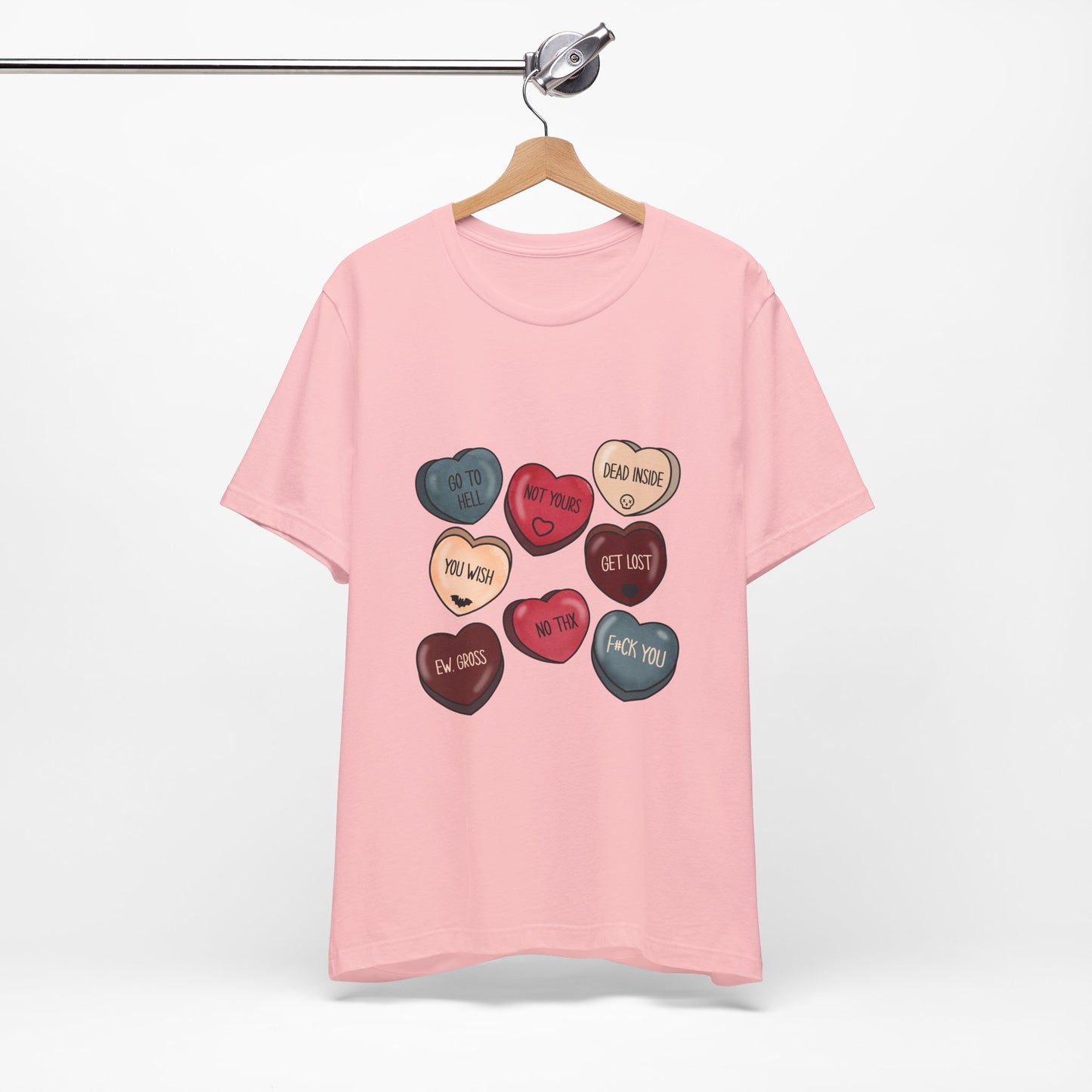 Sassy Candy Hearts Graphic Tee