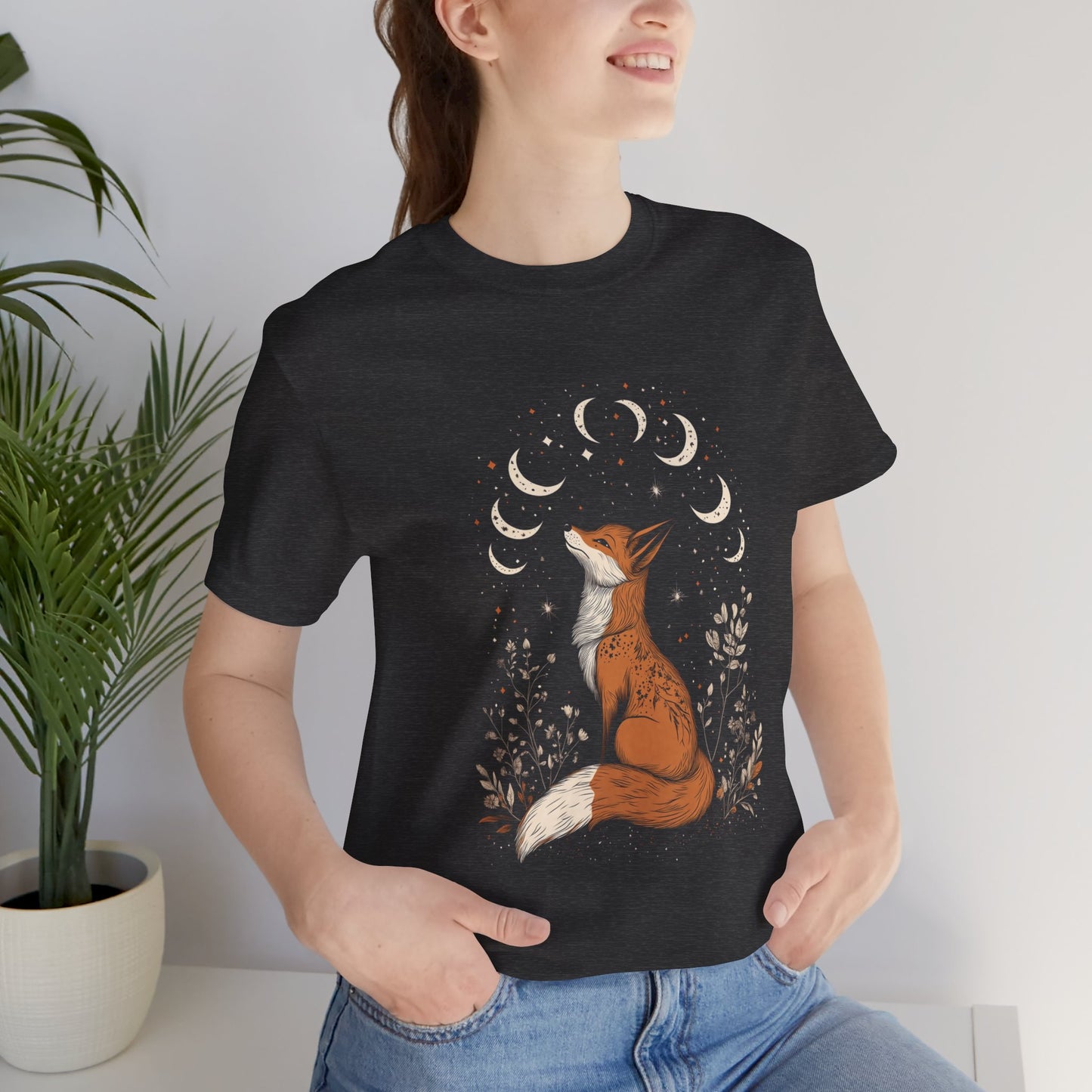 Fox and Moon T-shirt
