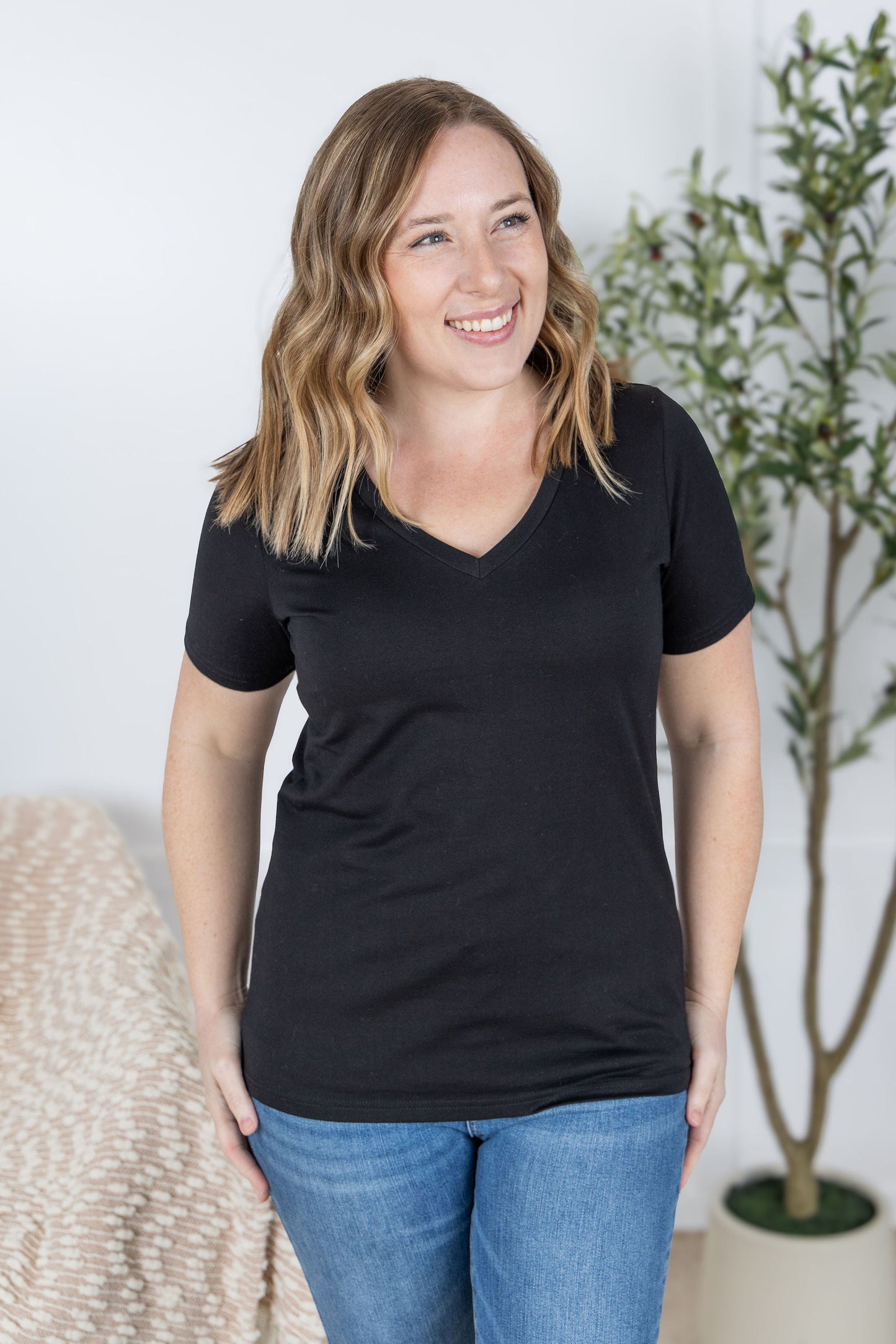 IN STOCK Olivia Tee - Solid Colors FINAL SALE