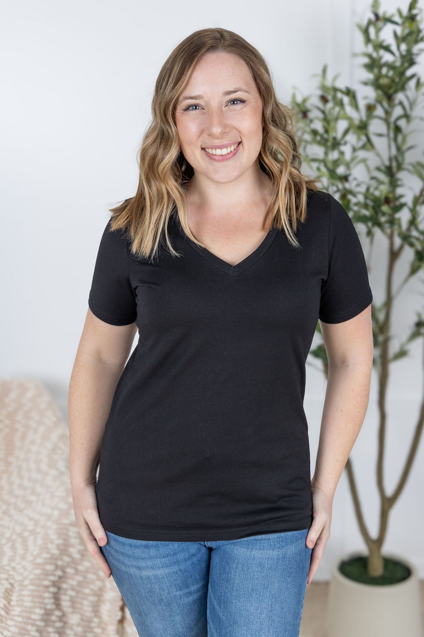 IN STOCK Olivia Tee - Solid Colors FINAL SALE