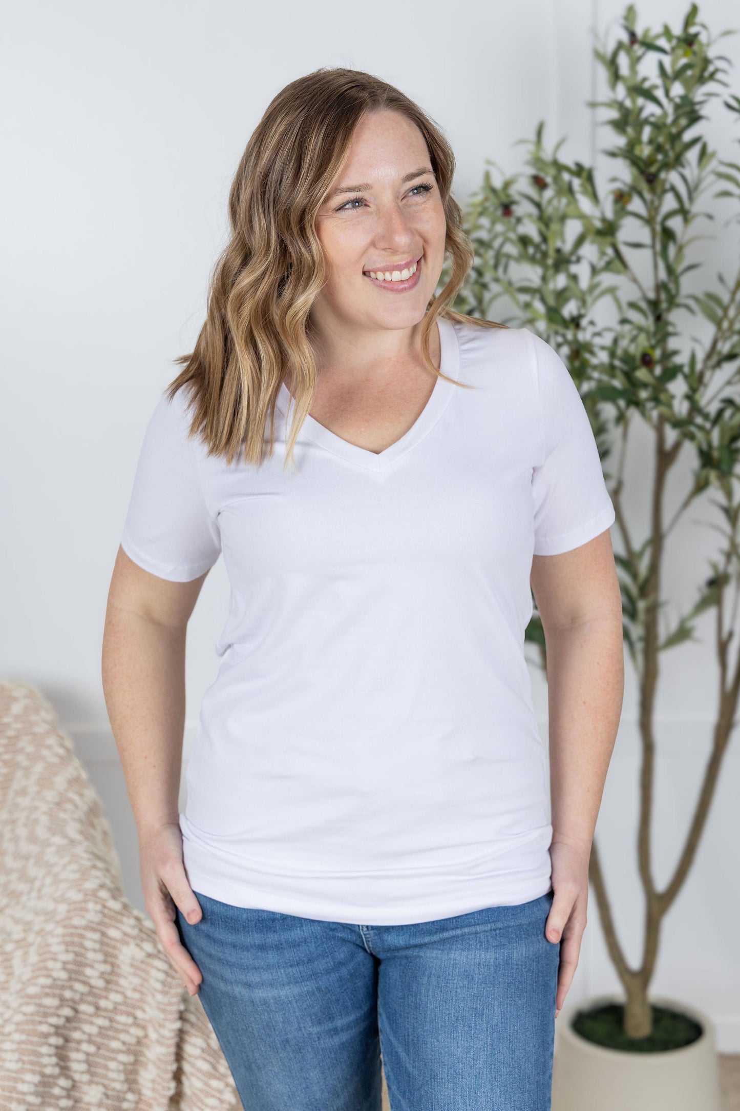 IN STOCK Olivia Tee - Solid Colors FINAL SALE
