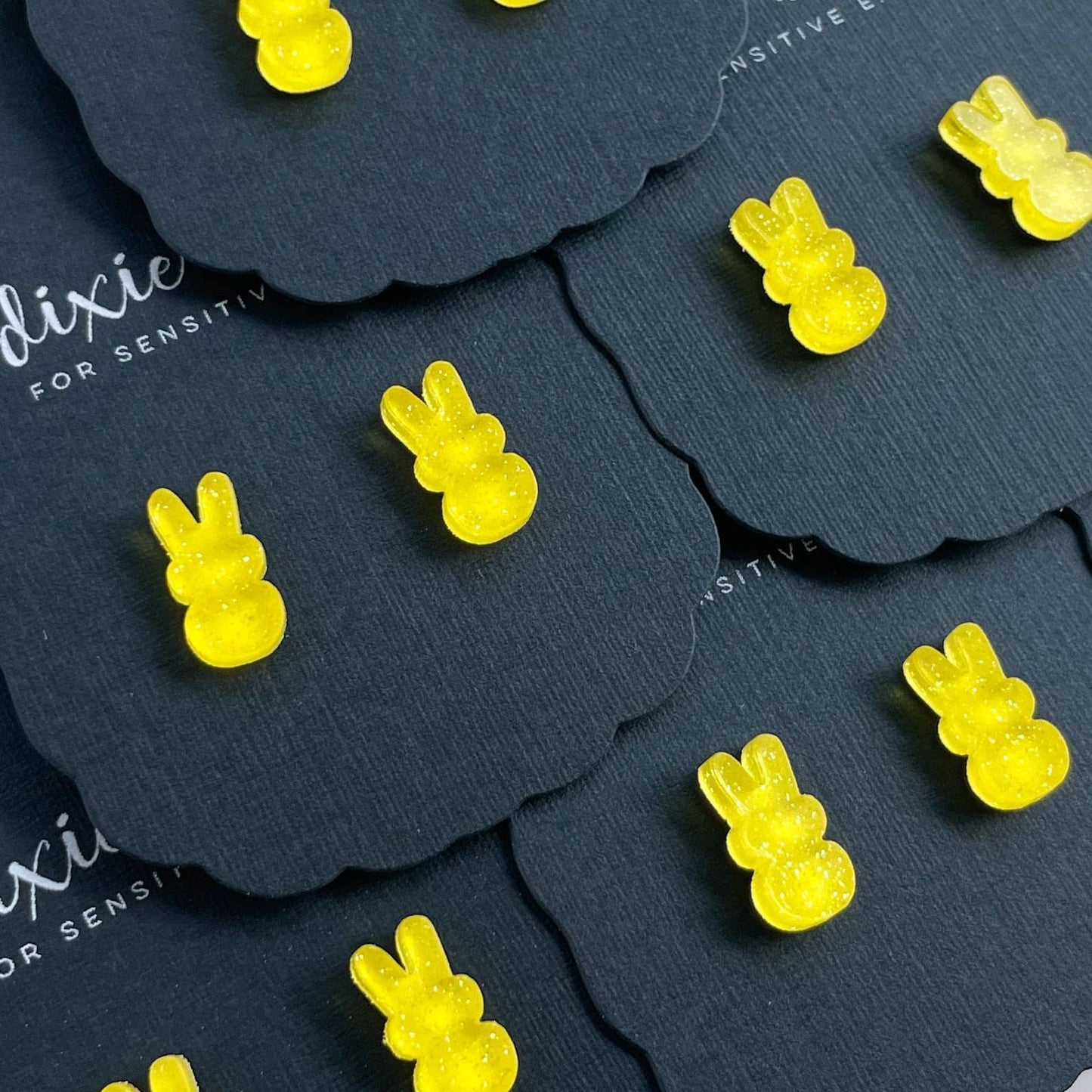 Bunny Bunnies Stud Earrings