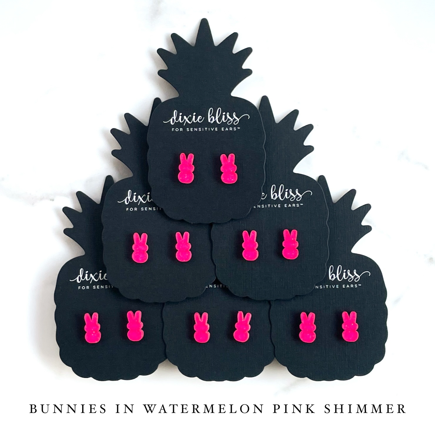 Bunny Bunnies Stud Earrings