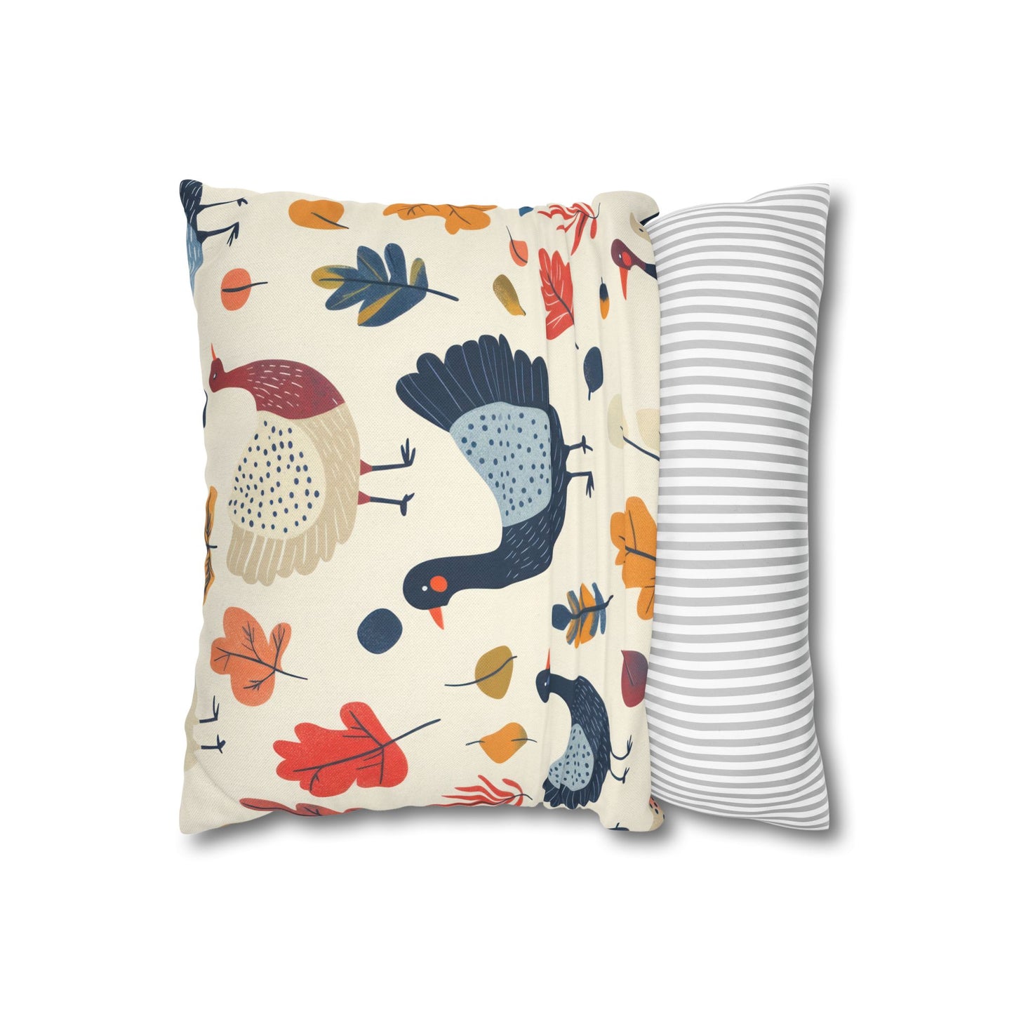 Autumn Farmhouse Decorative Pillowcase, Cozy Home Decor, Fall Cushion Cover, Thanksgiving Gift, Rustic Chic Accent Pillow