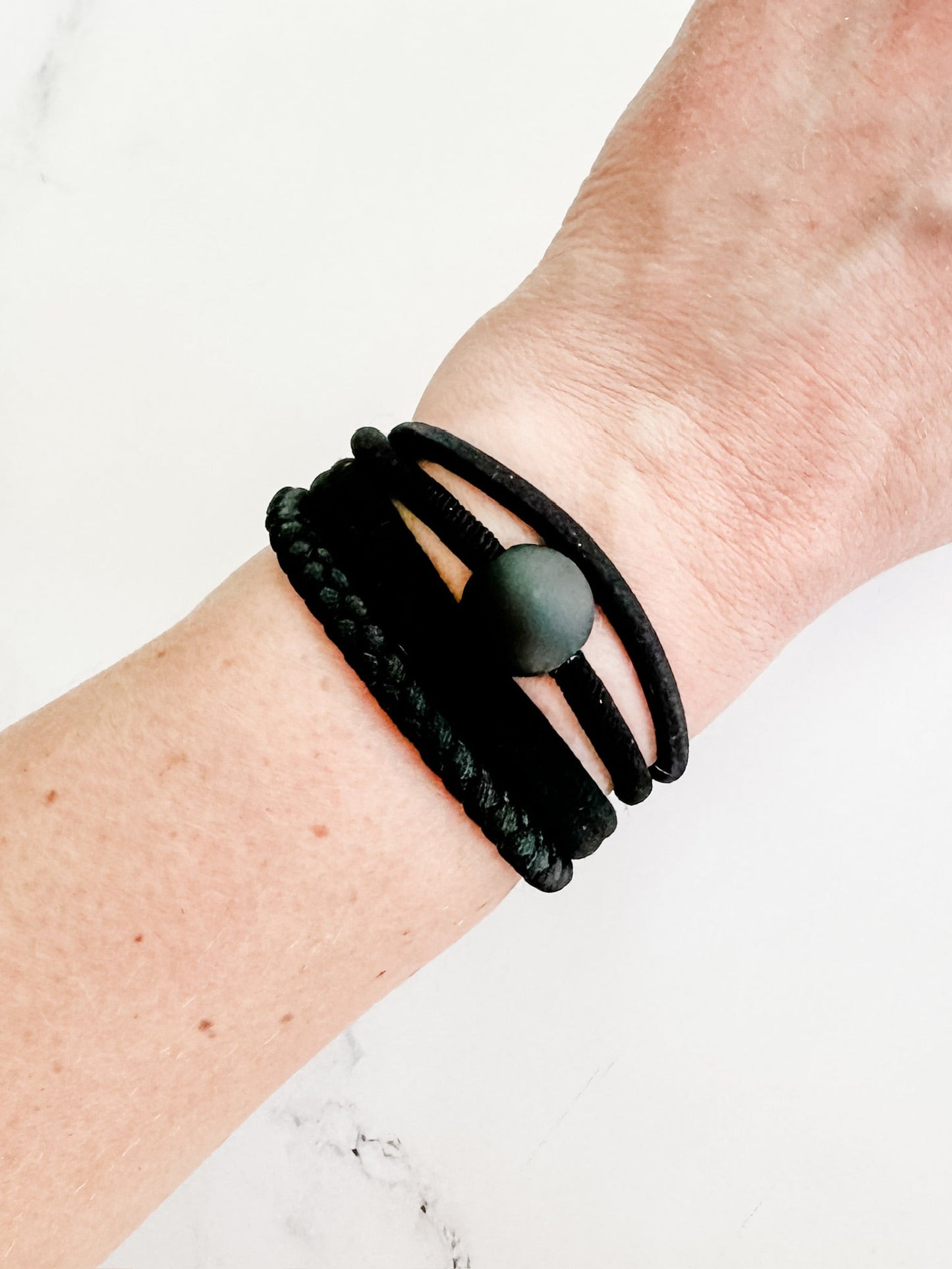 IN STOCK Hair Tie Bracelet Sets - Ball Accent | Hair Accessories FINAL SALE