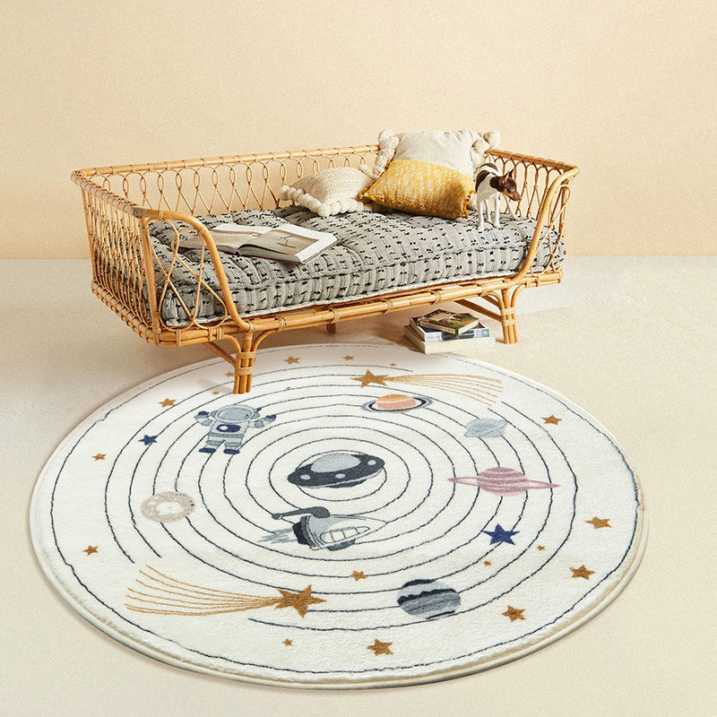 Fashion Personality Children's Room Round Rug