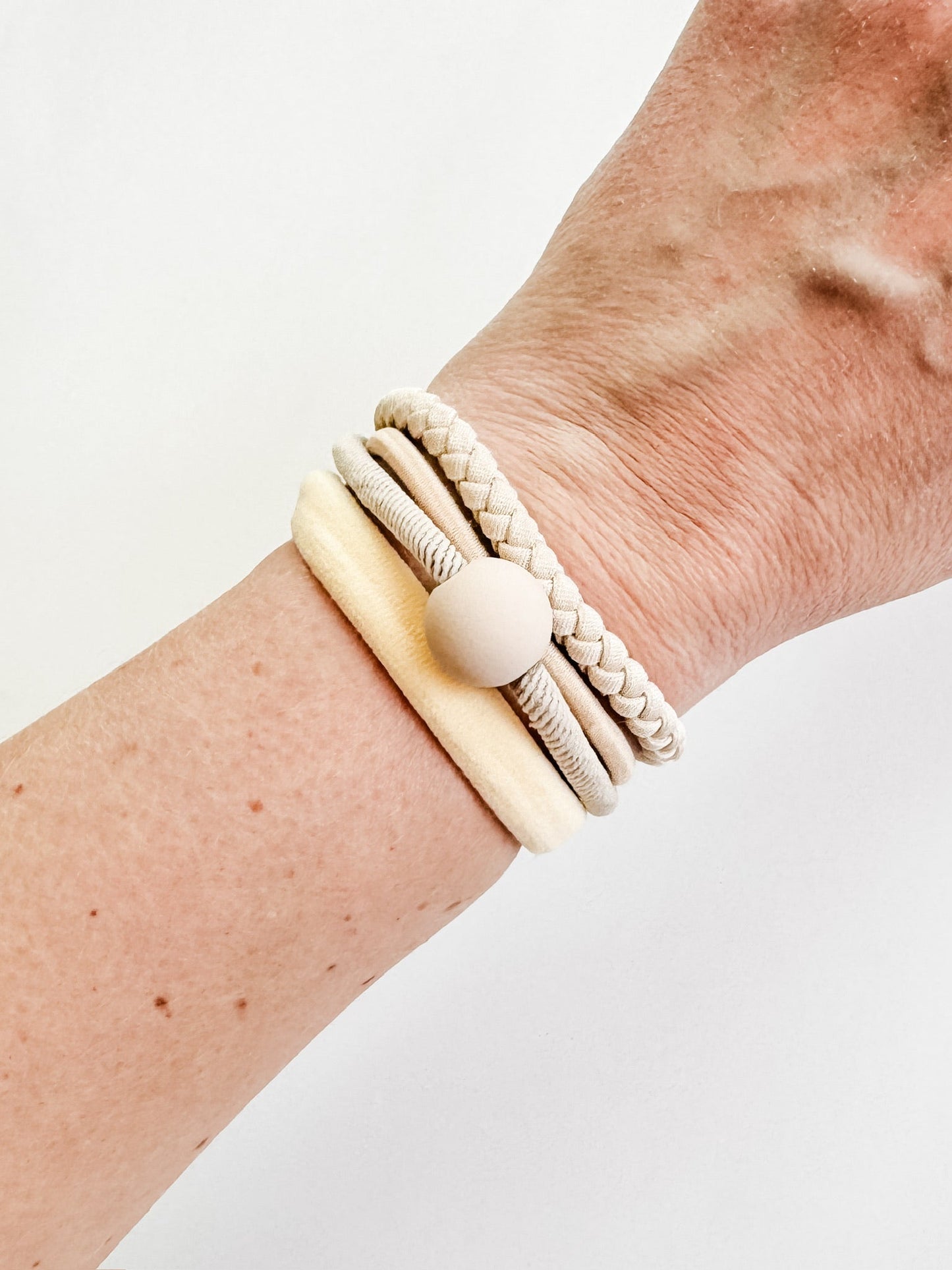 IN STOCK Hair Tie Bracelet Sets - Ball Accent  | Hair Accessories FINAL SALE