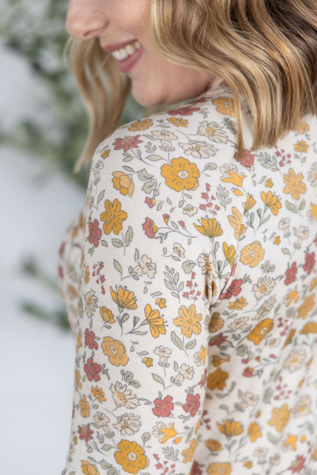 IN STOCK Blair Long Sleeve Top - Fall Vintage Floral