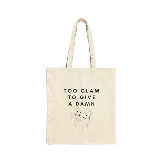 Too Glam Natural Tote Bag
