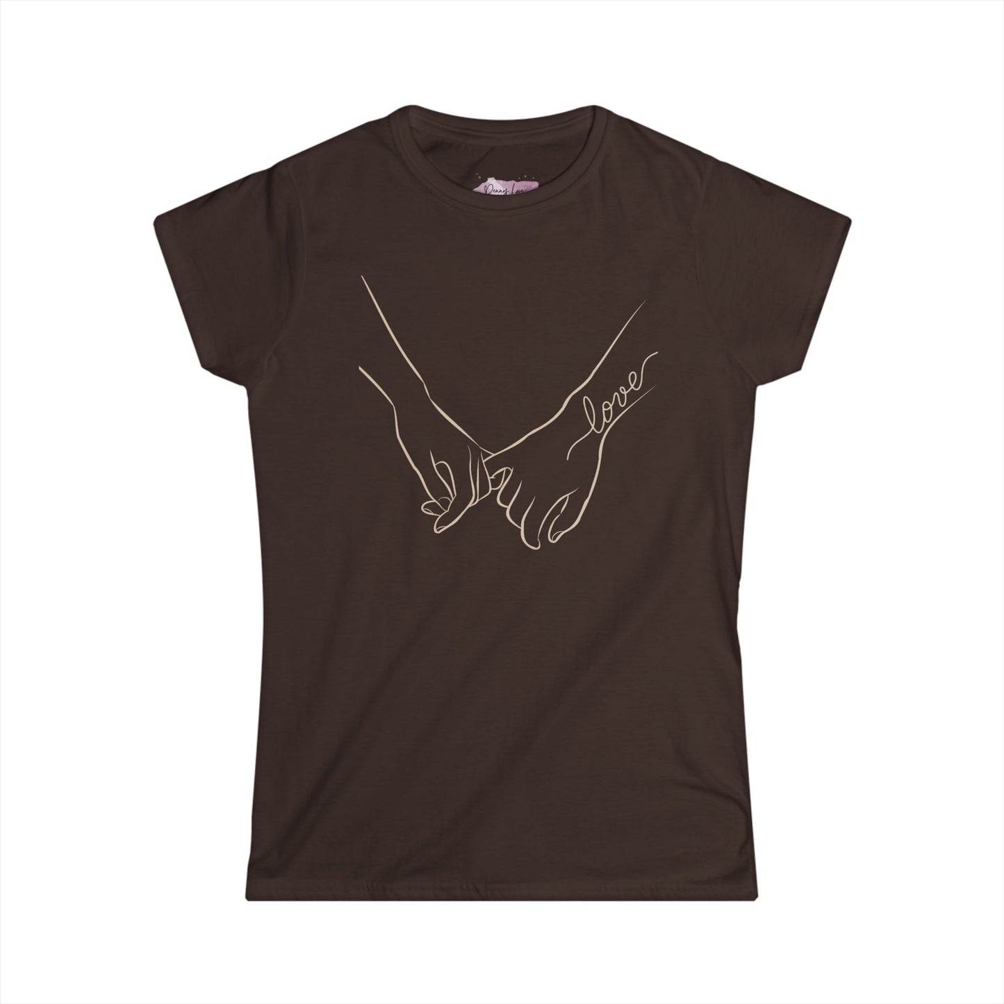 The Answer Is Love- Women's Softstyle Tee