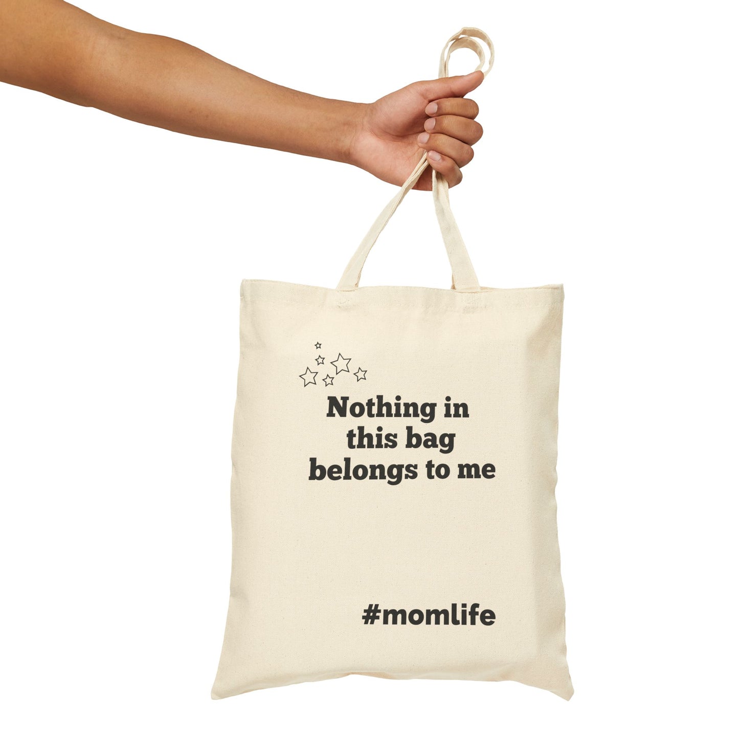 Nothing Belongs- Cotton Canvas Tote Bag