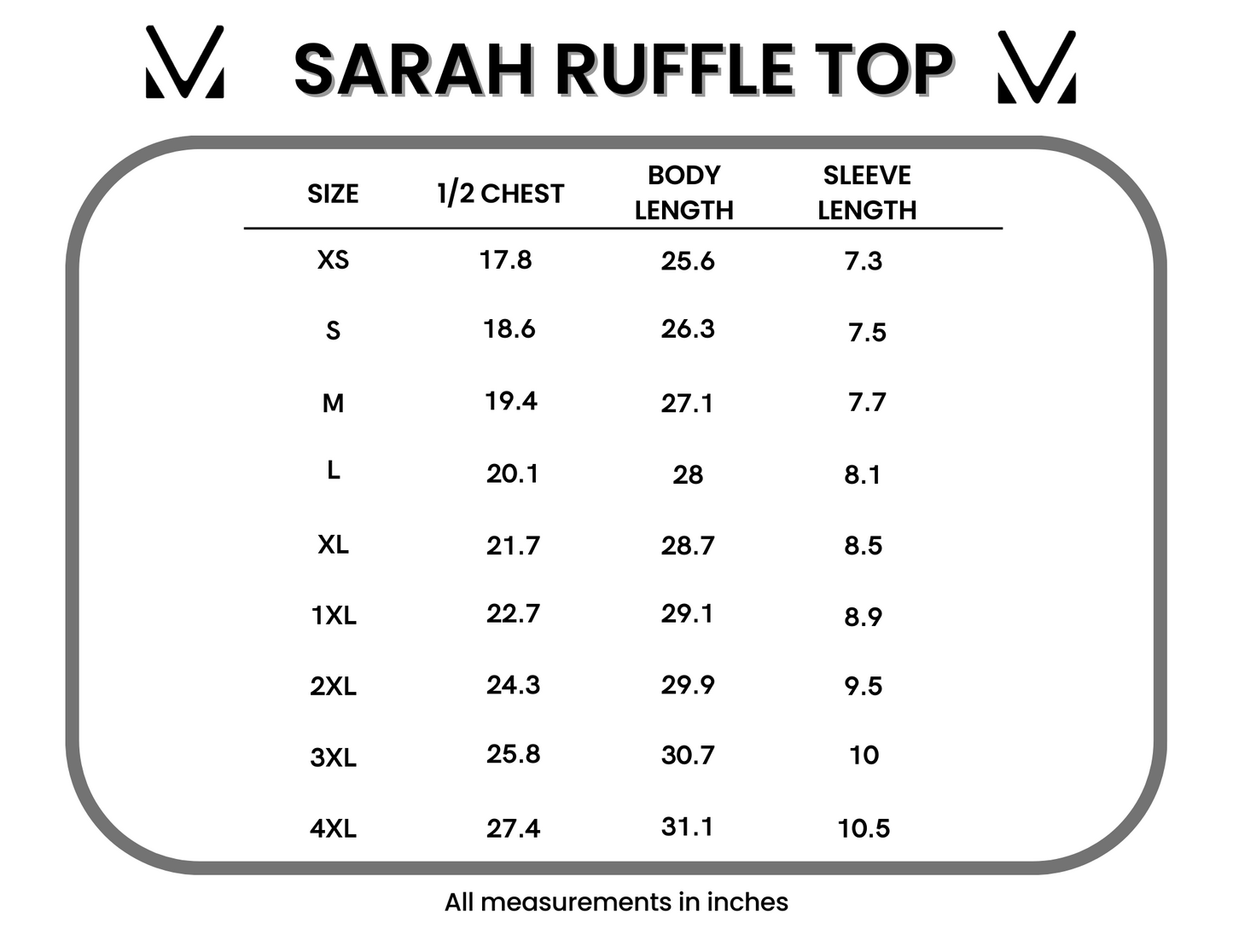 IN STOCK Sarah Ruffle Short Sleeve - White